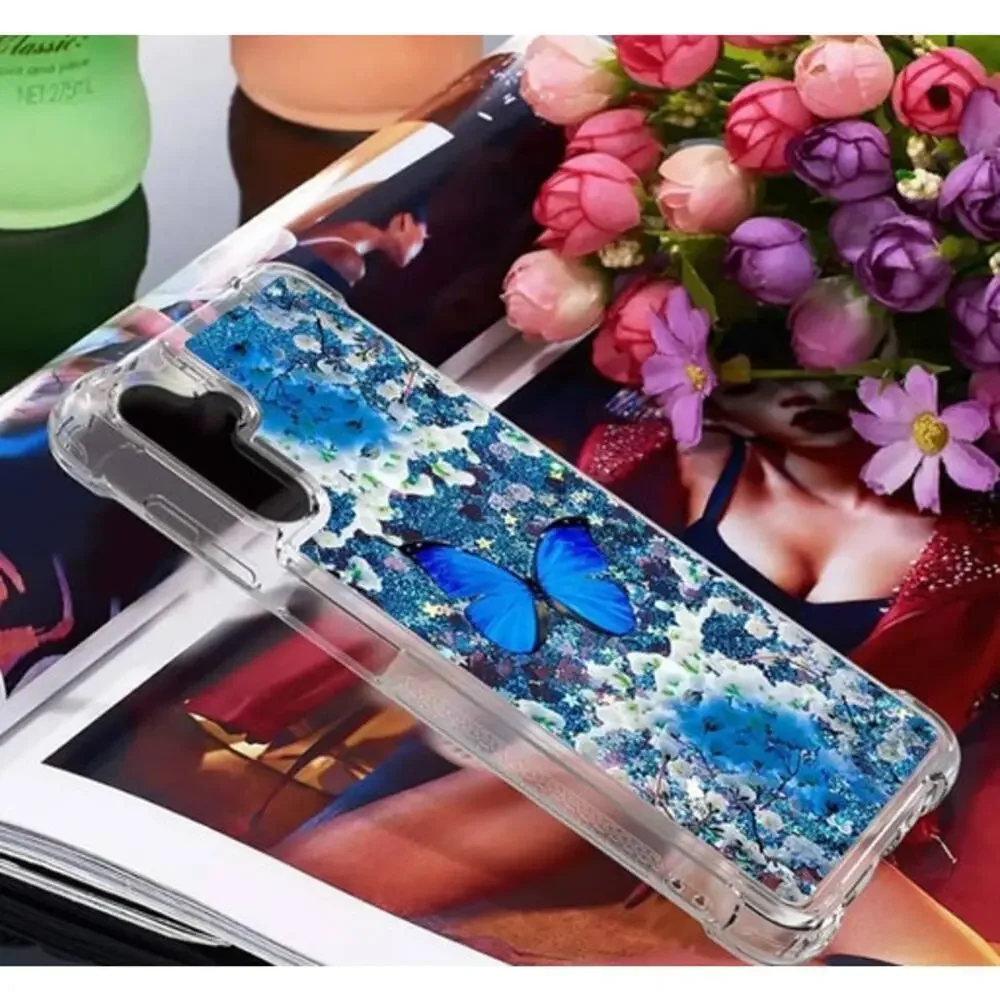 Samsung Galaxy S24 Case Fashion Shiny Transparent Soft TPU Creative Cartoon Cute